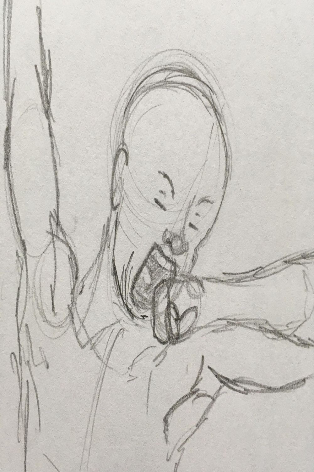 Yawning sketch by RhoviArt on DeviantArt
