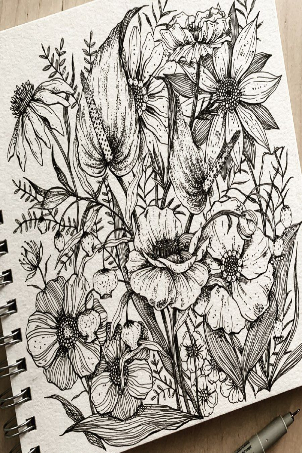 Alice sur Instagram : ▫️Floral Page▫️ .