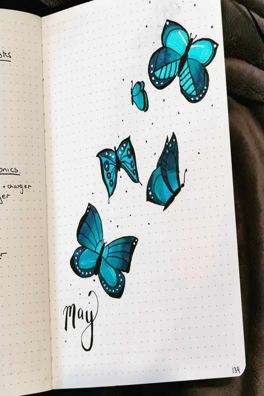 + Amazing Butterfly Bullet Journal Spreads  My Inner Creative