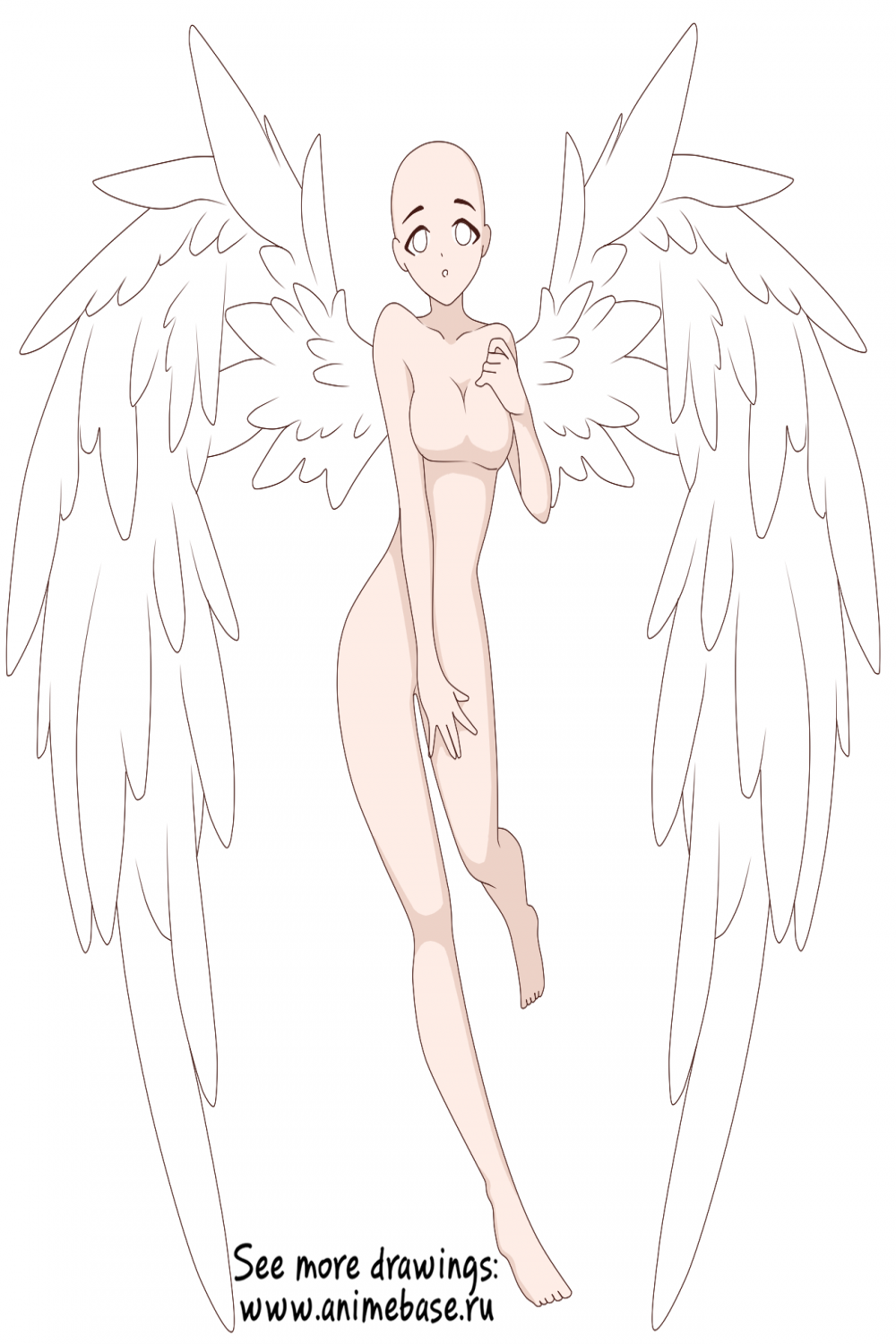Angel dirl anime base for drawing  Anime poses reference