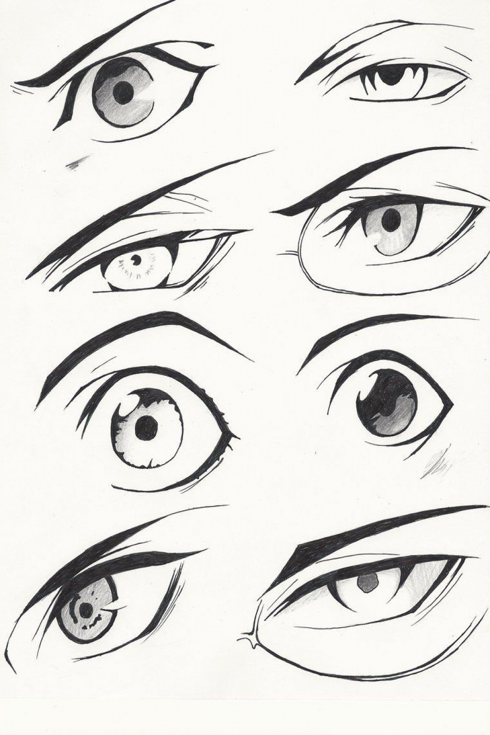 个Anime Eye Reference 点子