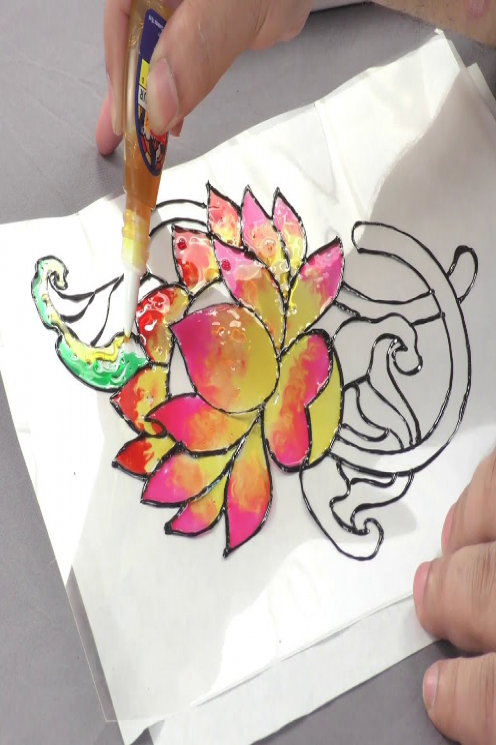 Art and Craft Class  - Glass Painting  Kriti Educational Videos