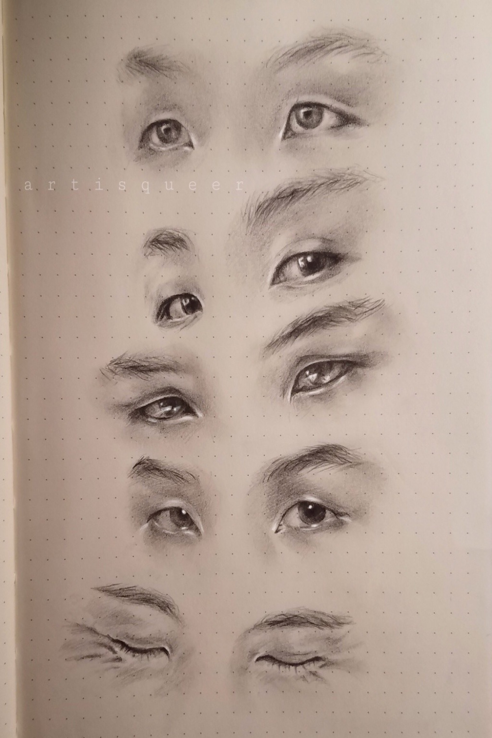 artisqueer — Yoongi eye study 🖤