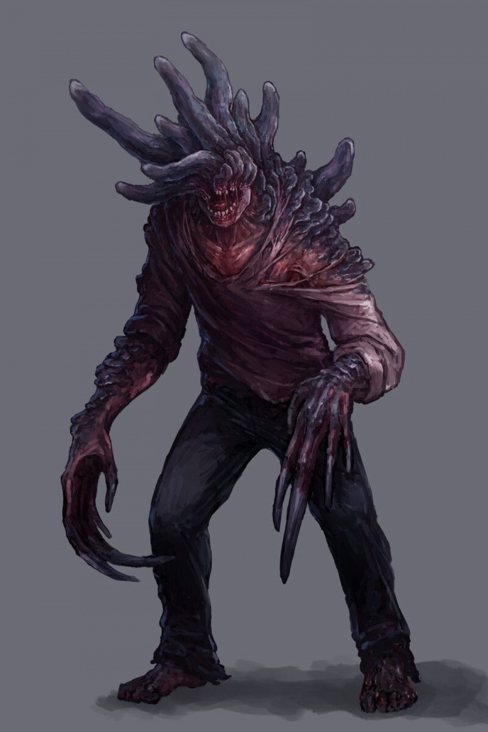 ArtStation - Mushroom Zombie, Donghyeok Lee  Monster concept art