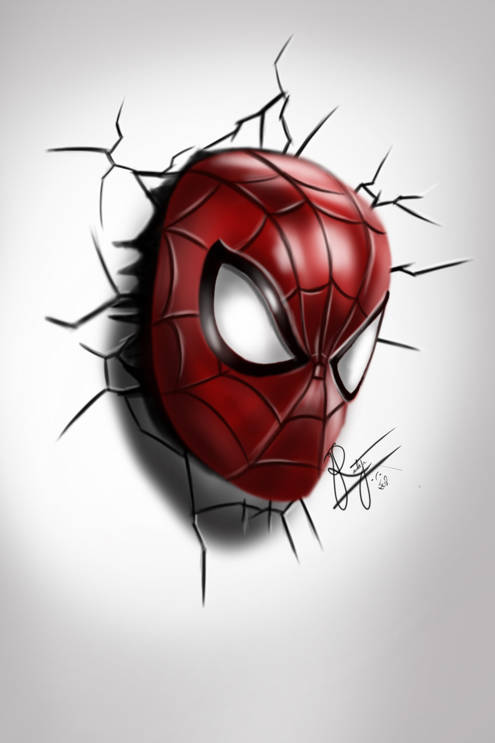 ArtStation - Spiderman Digital art