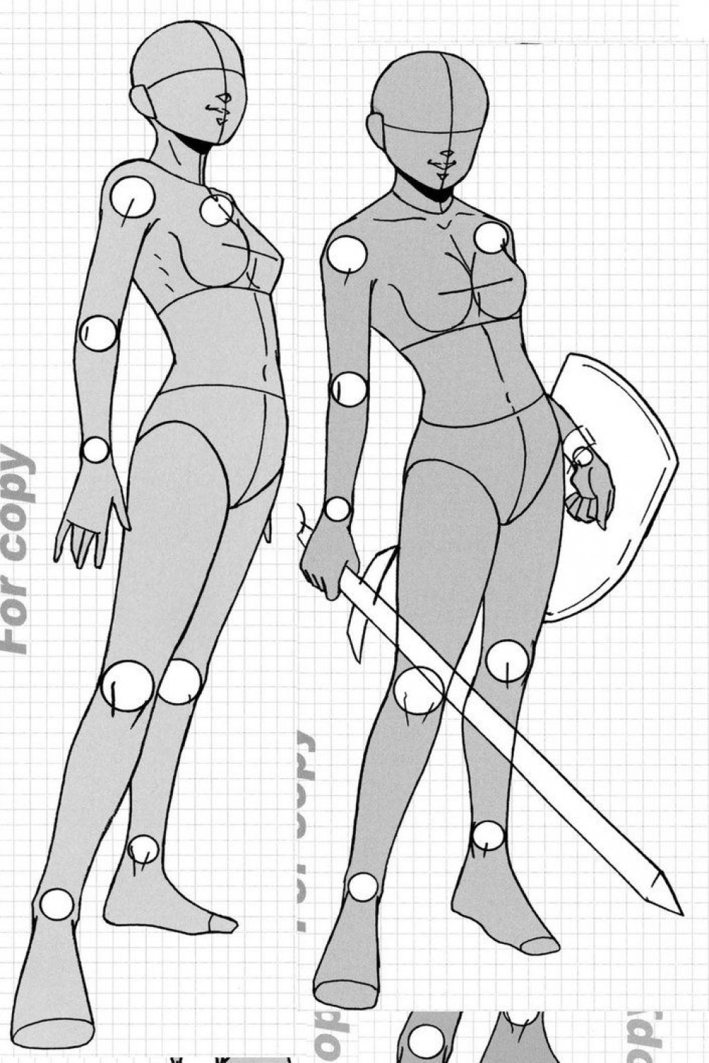 Base Model   Figure drawing, Drawing reference, Drawing base