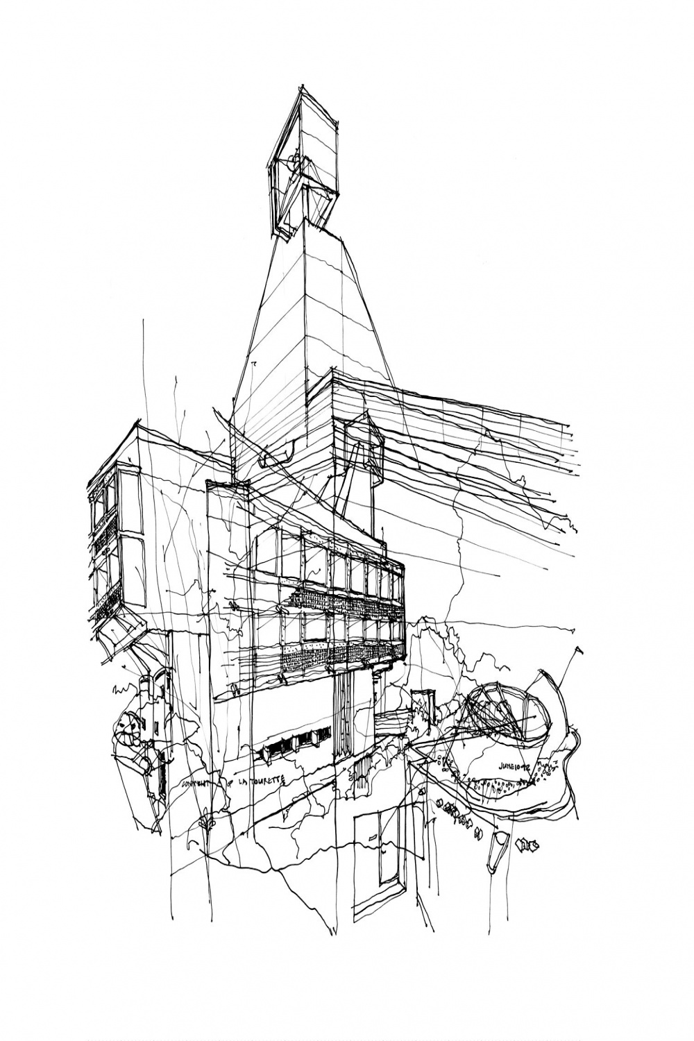 Beautiful Examples of Hand-Drawn Architecture  Architectural