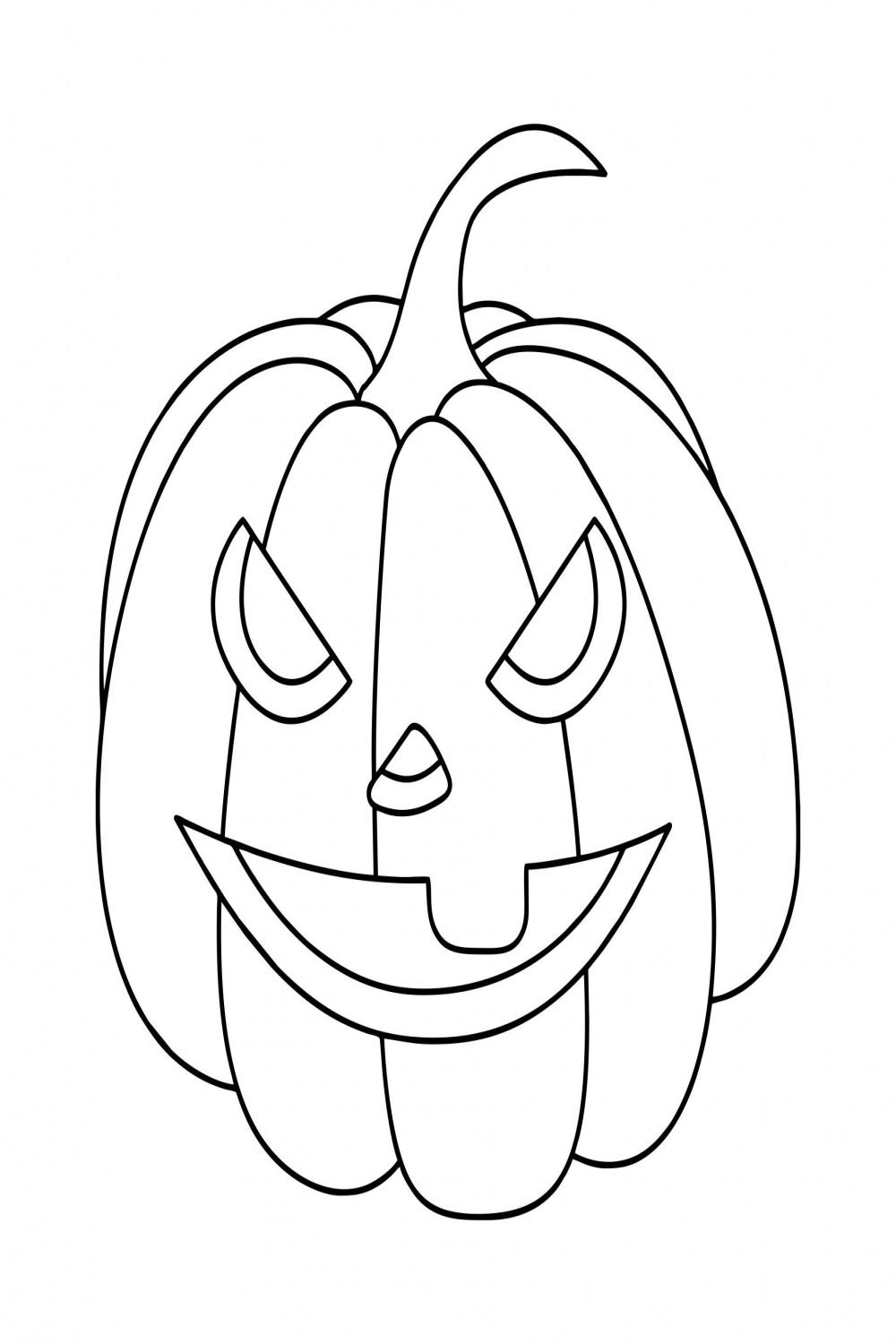 Best Pumpkin Halloween Mask Templates Printable PDF for Free at