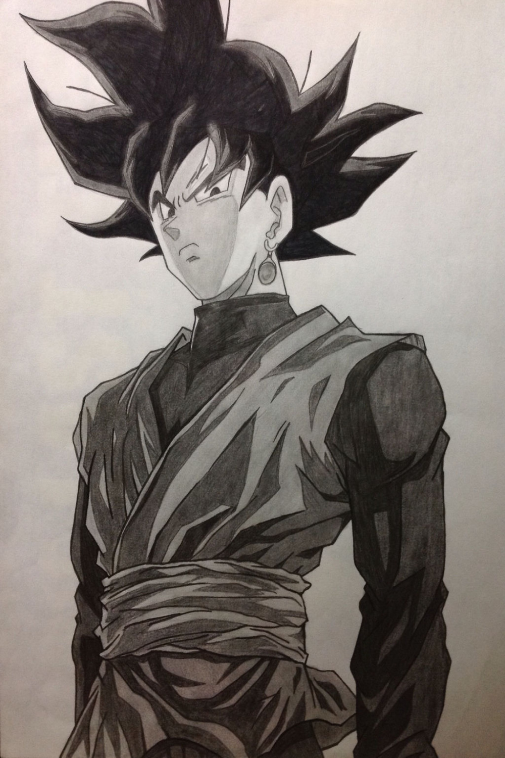 Black Goku Drawing by KintoSenJu on DeviantArt