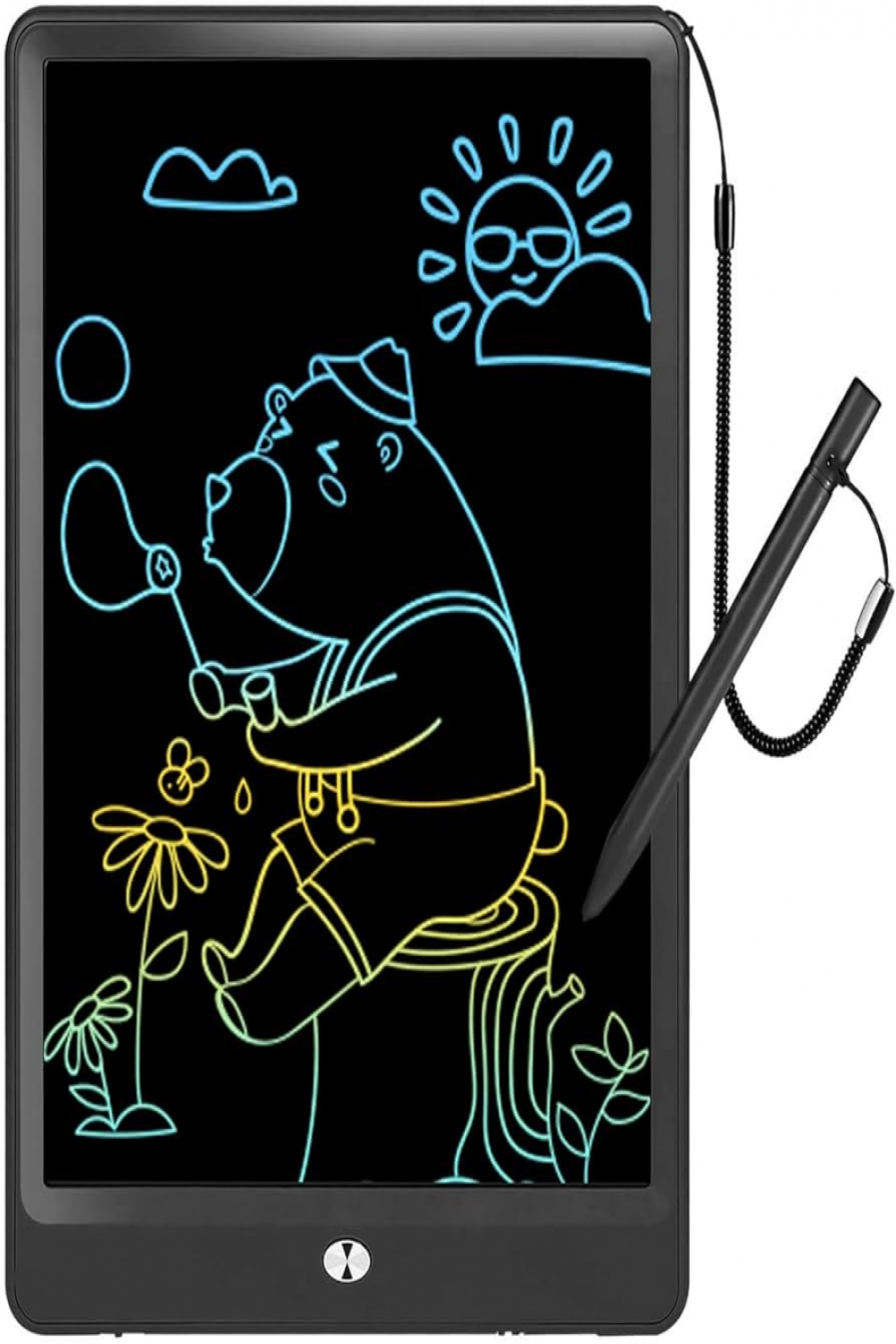 Bunte LCD Schreibtafel  Zoll LCD Writing Tablet Elektronischer Tablette  Grafiktablet Digitaler Drawing Pad，Kinderspielzeug FÜR - Jahre Alte