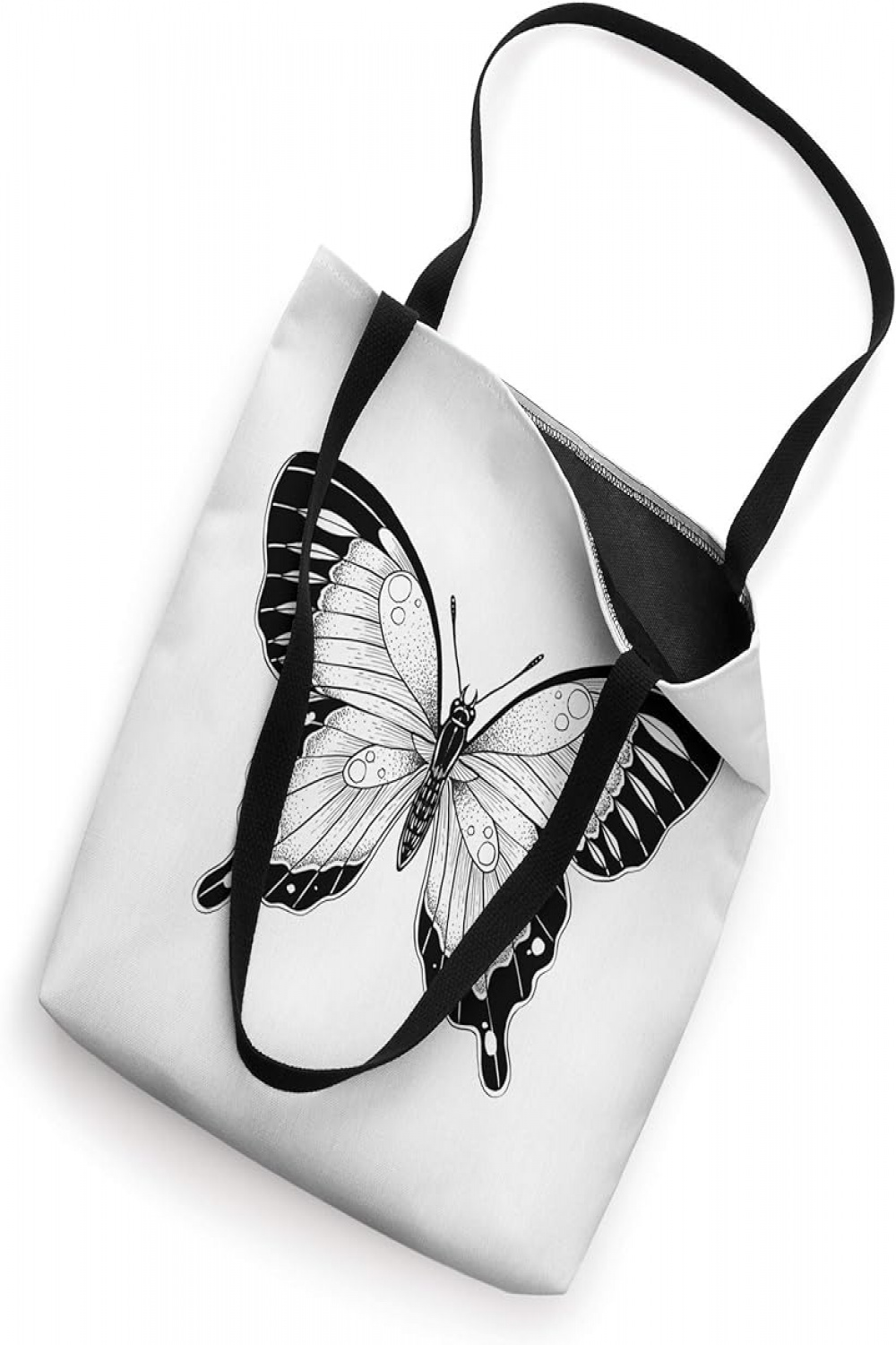 Butterfly Drawing Unique Tattoo Art Design Butterfly Outfit Tote Bag