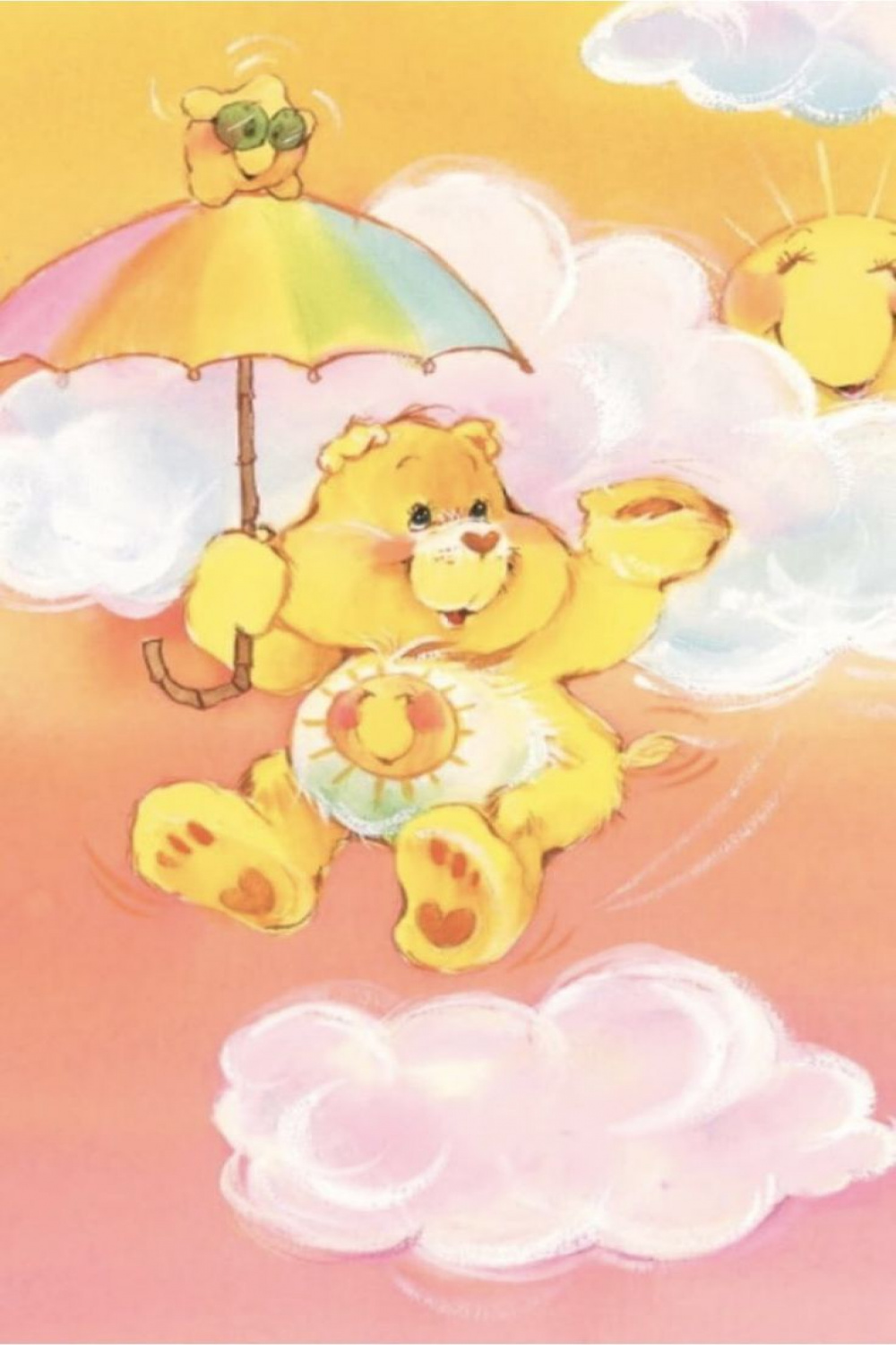 Care bear  Bear wallpaper, Care bears vintage, Funshine bear