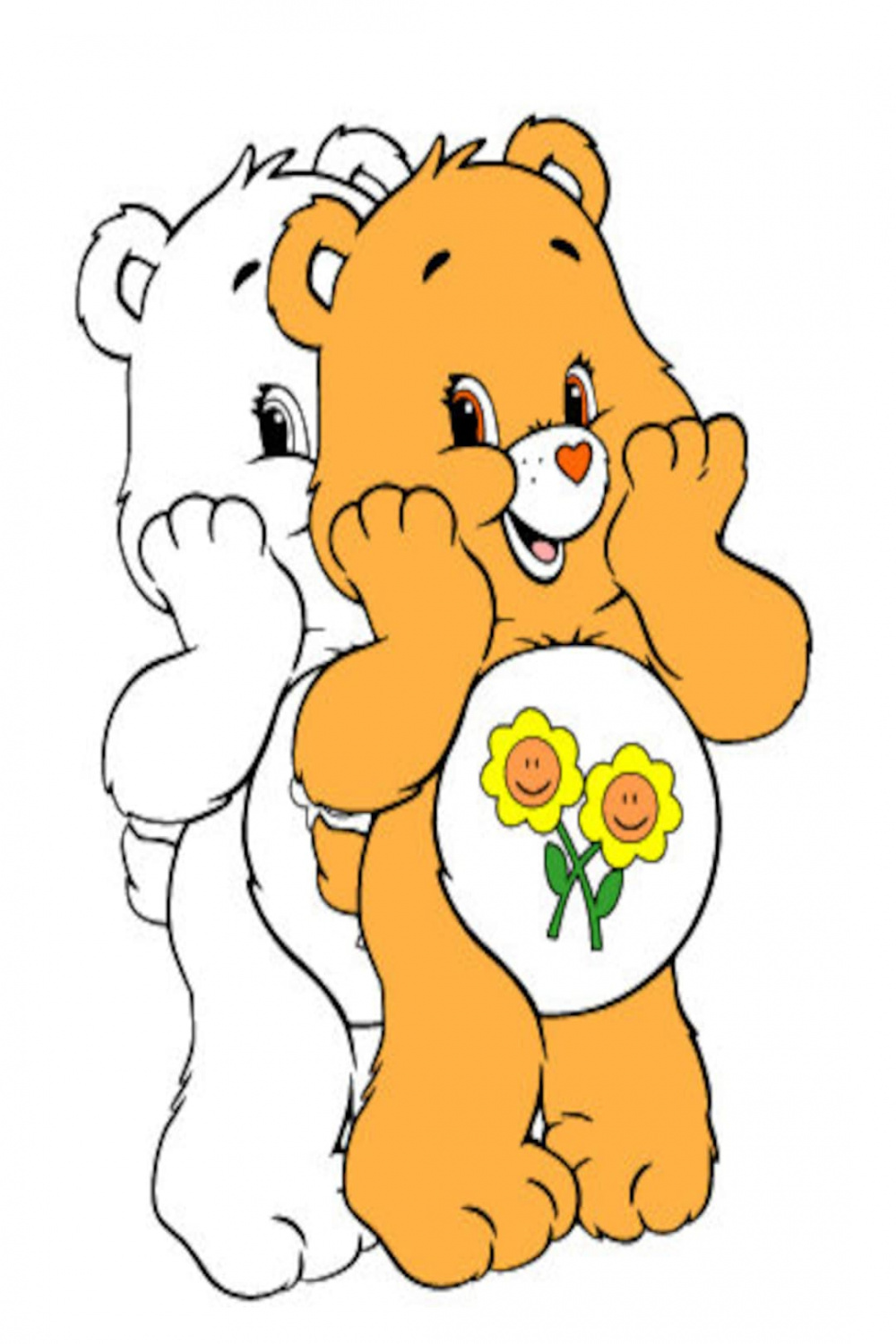 Care Bears Friend Bear SVG - Etsy