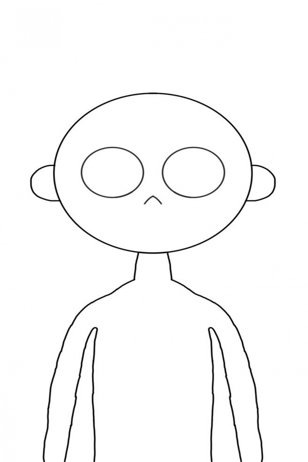 Cartoon Body base by RedHeart on DeviantArt