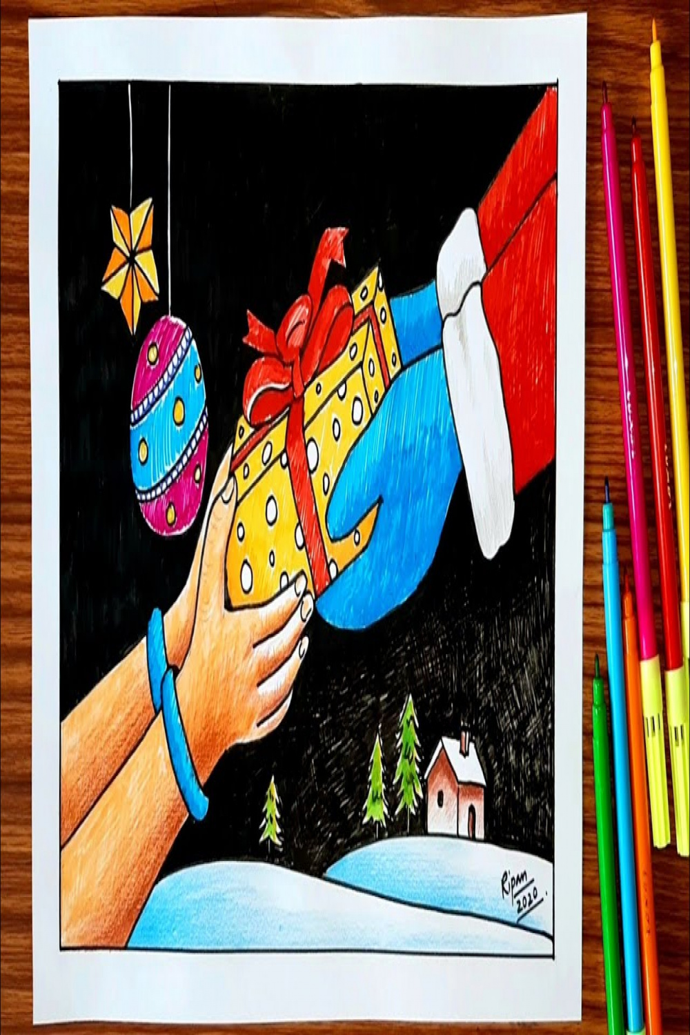 Christmas Drawing/Merry Christmas Drawing/th December Special Drawing/