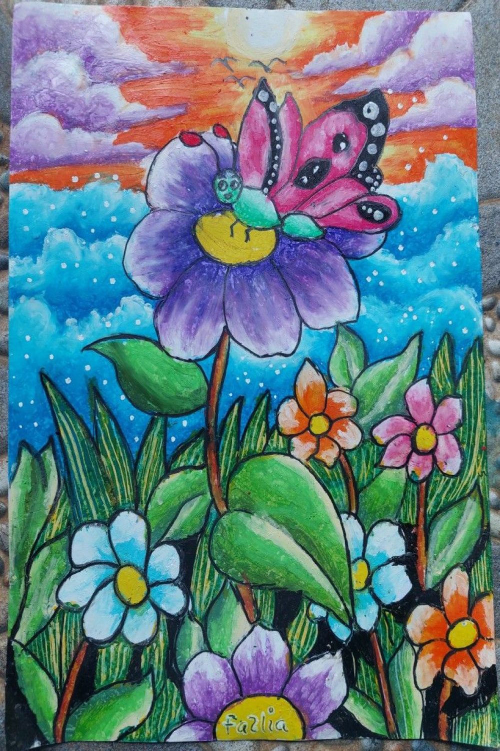 Class  ideas in   art drawings for kids, easy drawings