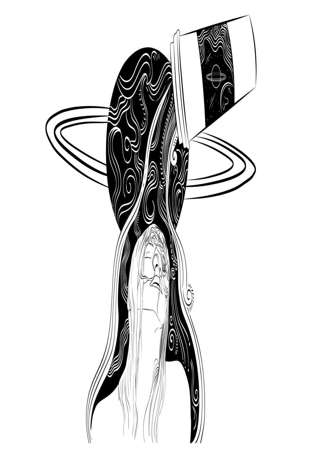 create authentic hand drawn ink, vintage and line art illustration for you