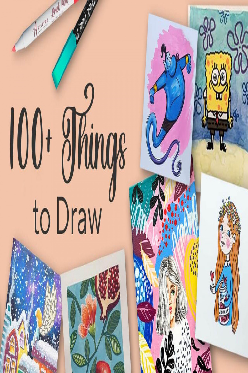 + Creative Things to Draw When Bored from Artistro