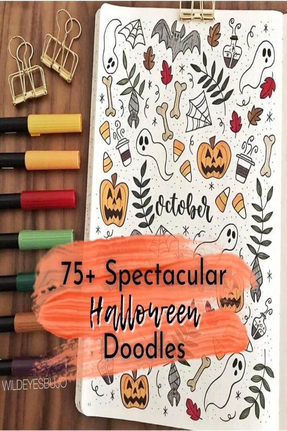 + Cute Halloween Doodles Anyone Can Draw — Joyful Journaler