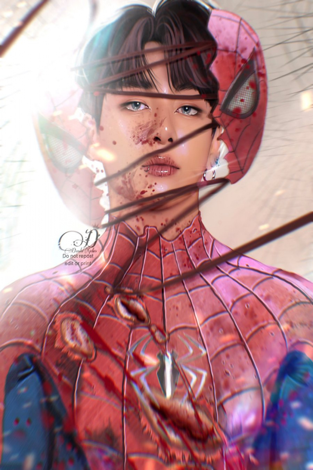 Damla💦 on X: "Spiderkook 🥴🕸🕷 #JUNGKOOK #SpiderMan #BTS