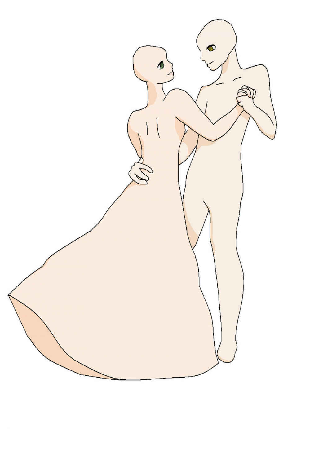 Dance - base by hairdryerXD on DeviantArt