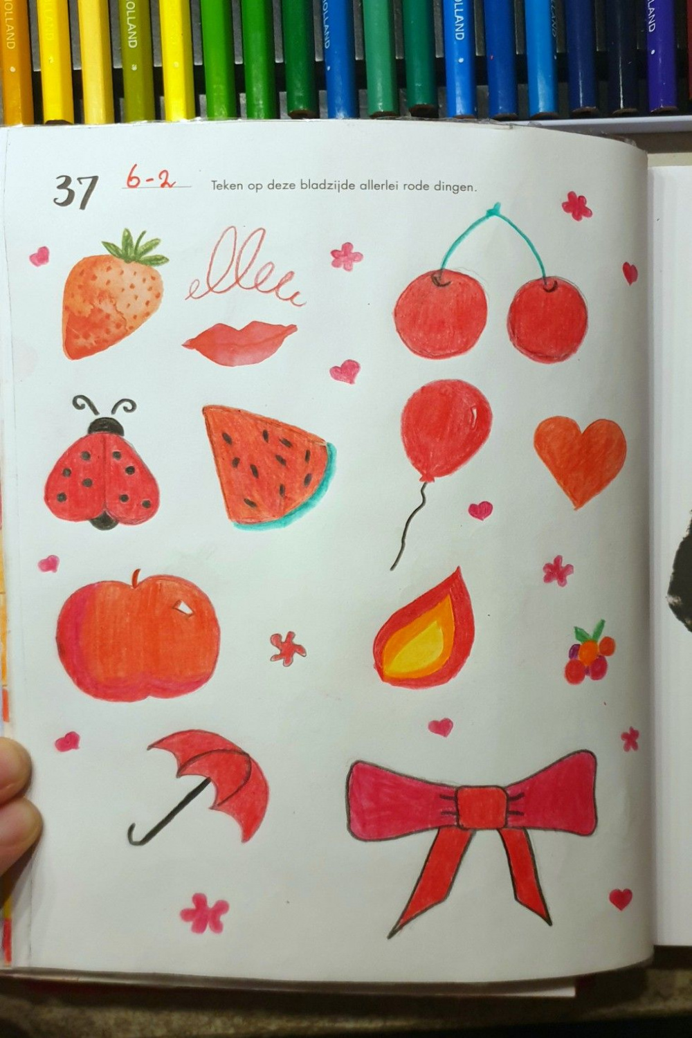 Day : draw red things #DaysOfArt