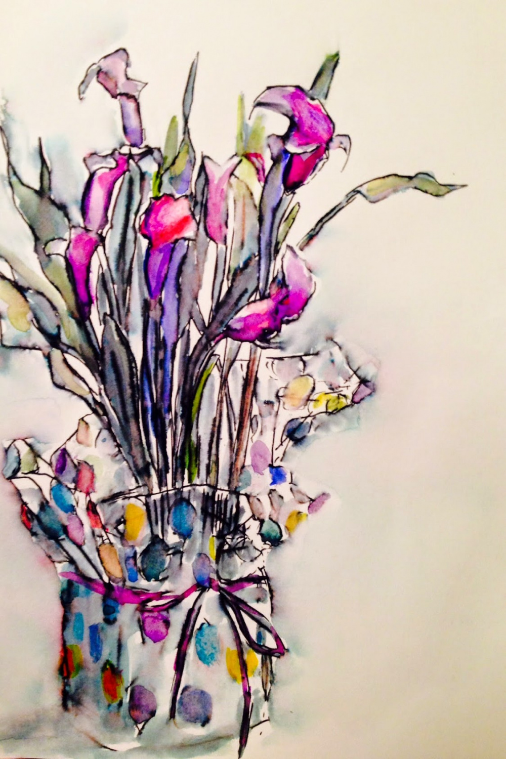 Day Drawing Challenge Day - Draw Flowers  Rebecca Zdybel