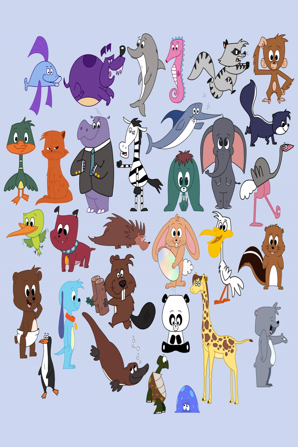 Days,  Cartoons - completed a drawing challenge for myself