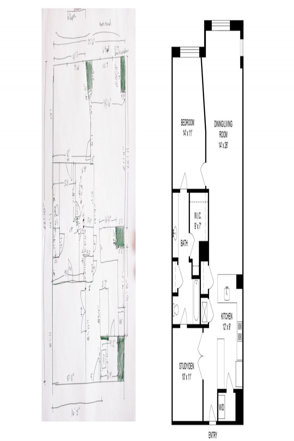 DC Floor Plans () - -Blueprints, Sketches & Renderings