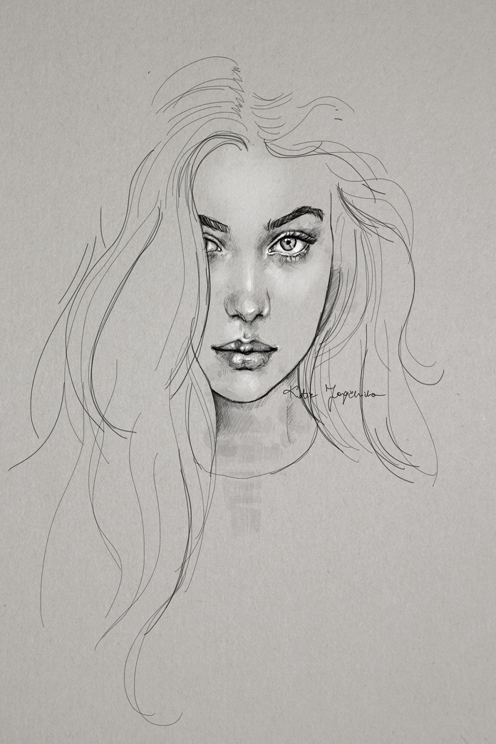 Digital sketches on Behance