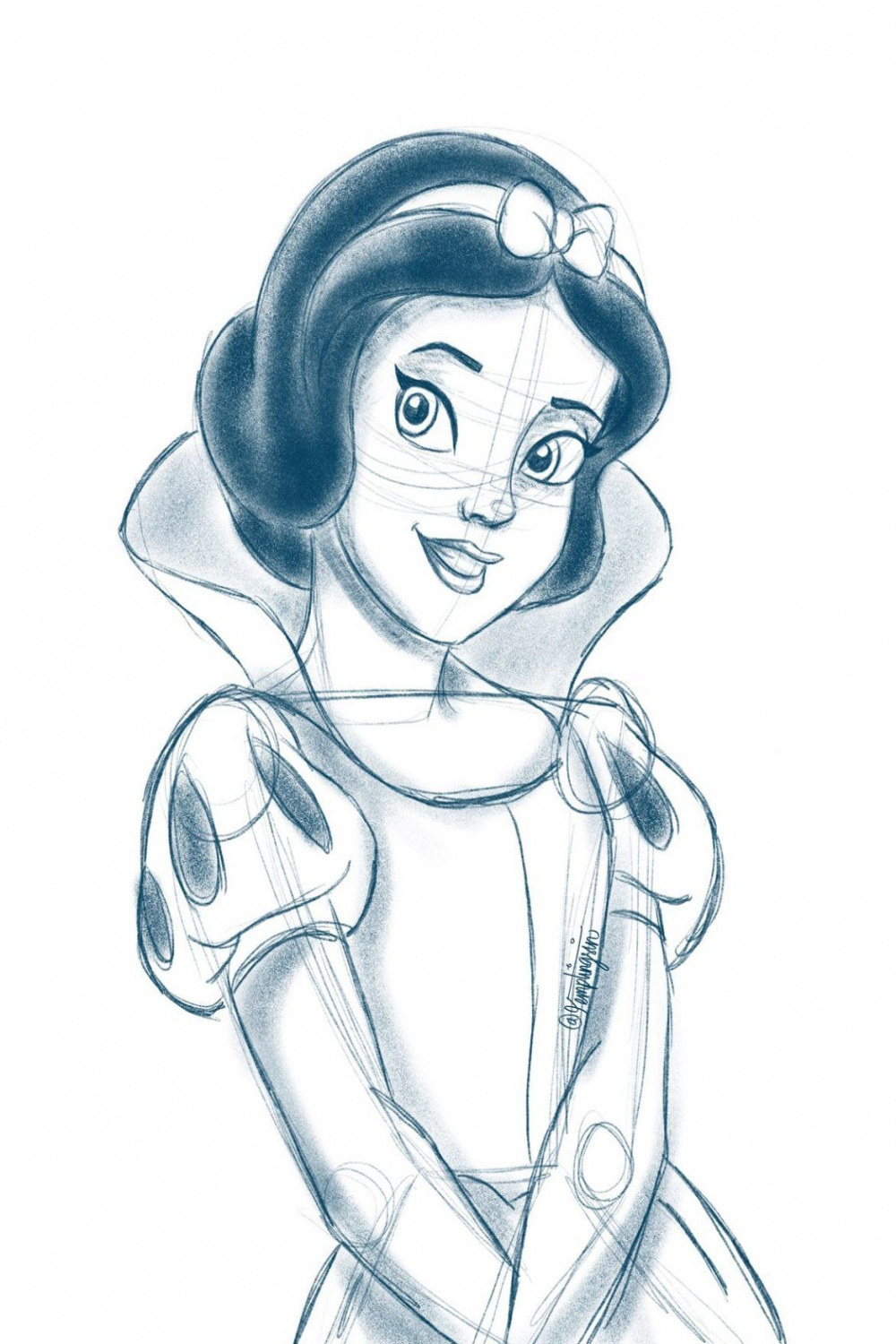 Disney Princess Drawing Ideas - Brighter Craft  Disney