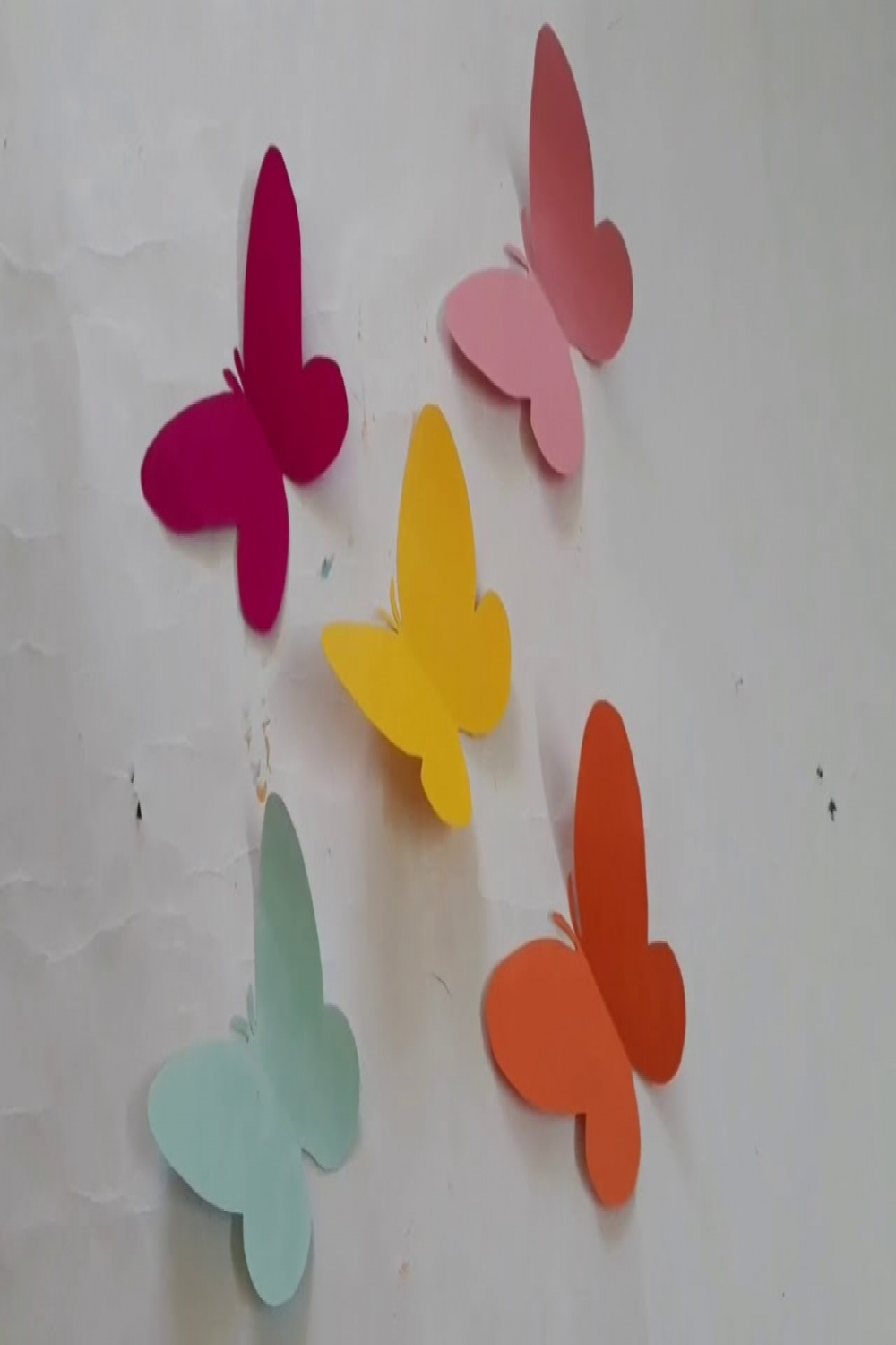 DIY- How To Make Easy Paper Butterfly  Butterfly Drawing  Paper Craft   AKKI