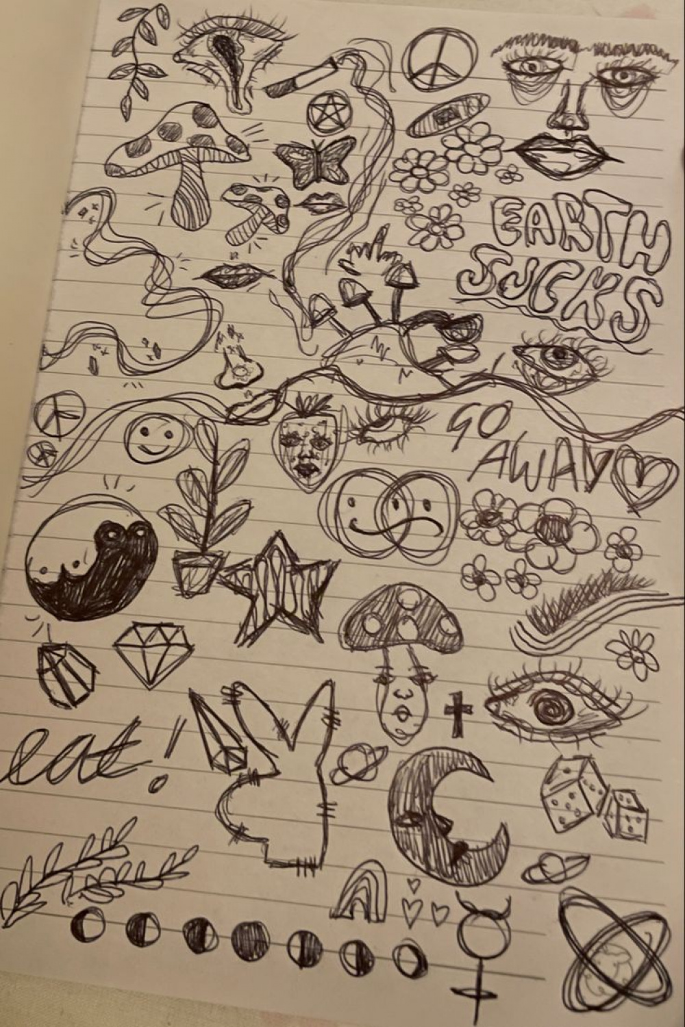 doodles :/  Cool art drawings, Sketch book, Indie drawings