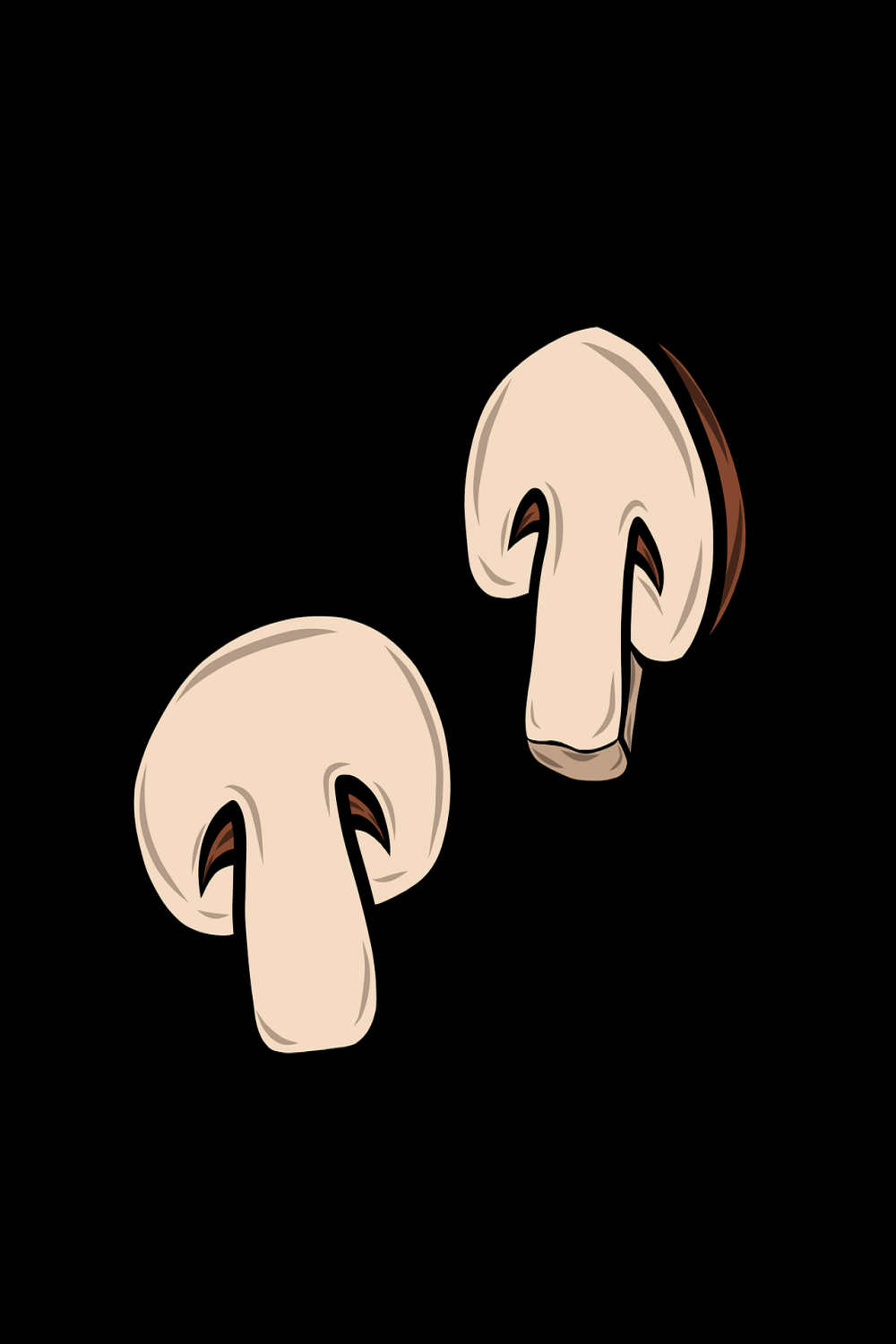 Download Mushrooms Icon Cartoon Drawing Royalty-Free Stock