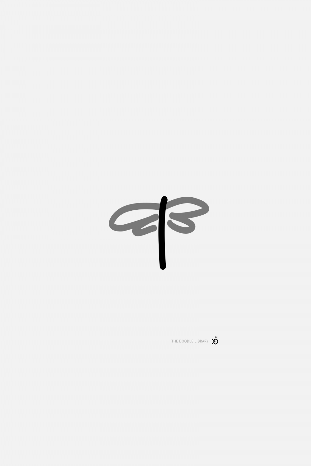 dragonfly  Minimalist drawing, Simple doodles, Doodle drawings