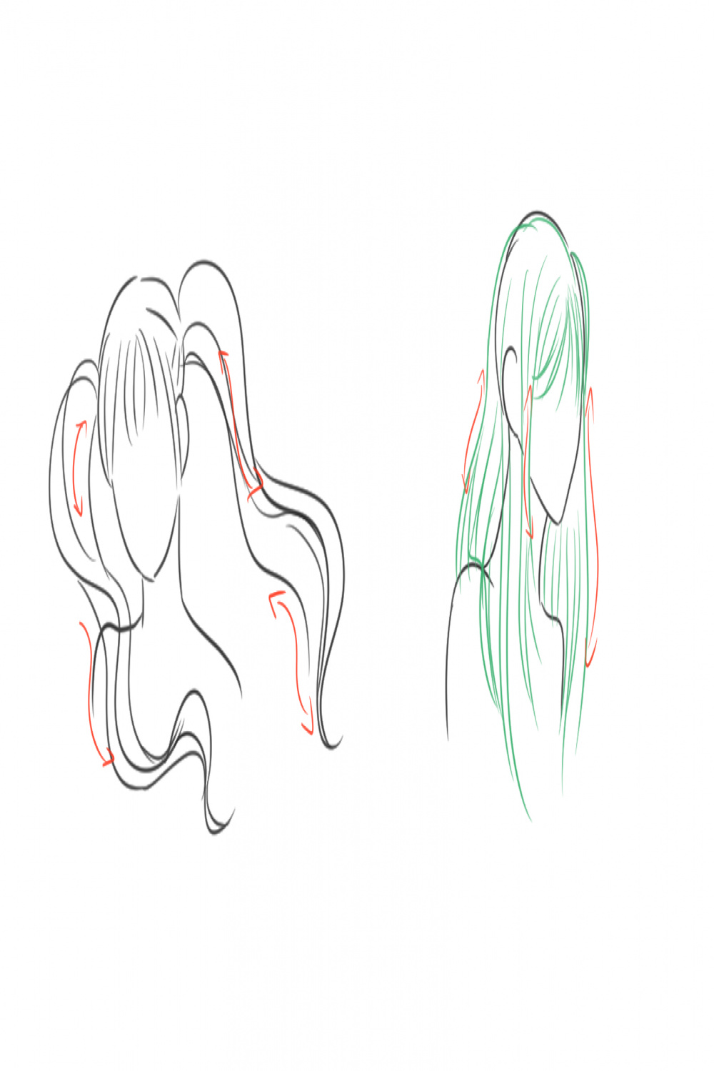 Draw and Paint Hair Easily! by Cherrys - Make better art