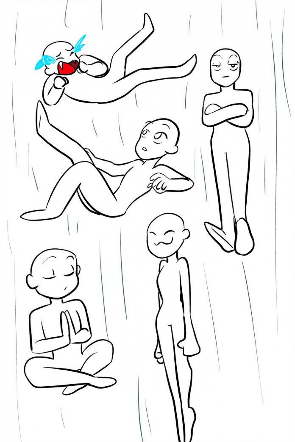 Draw the squad - falling by https://www.deviantart