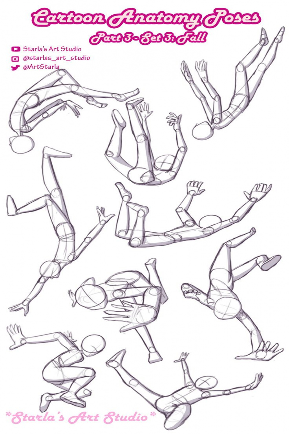Drawing Cartoon Poses ~Starla