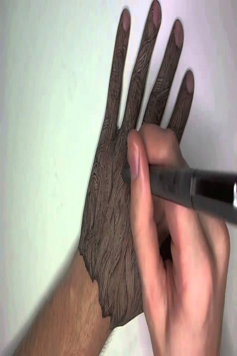 Drawing on my Hand