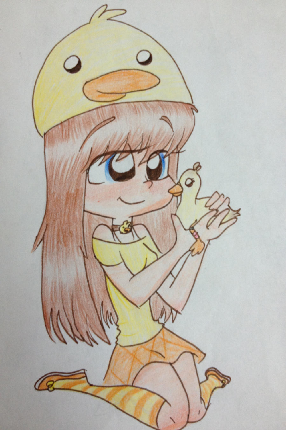 duck girl by AUS on DeviantArt