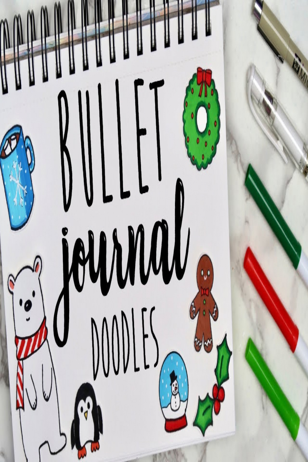EASY Bullet Journal Doodles for Christmas! Drawing ideas to try when  you