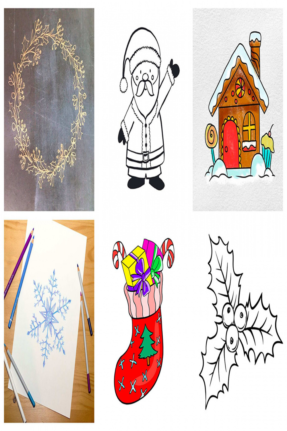 easy Christmas drawings to lift your spirits this festive