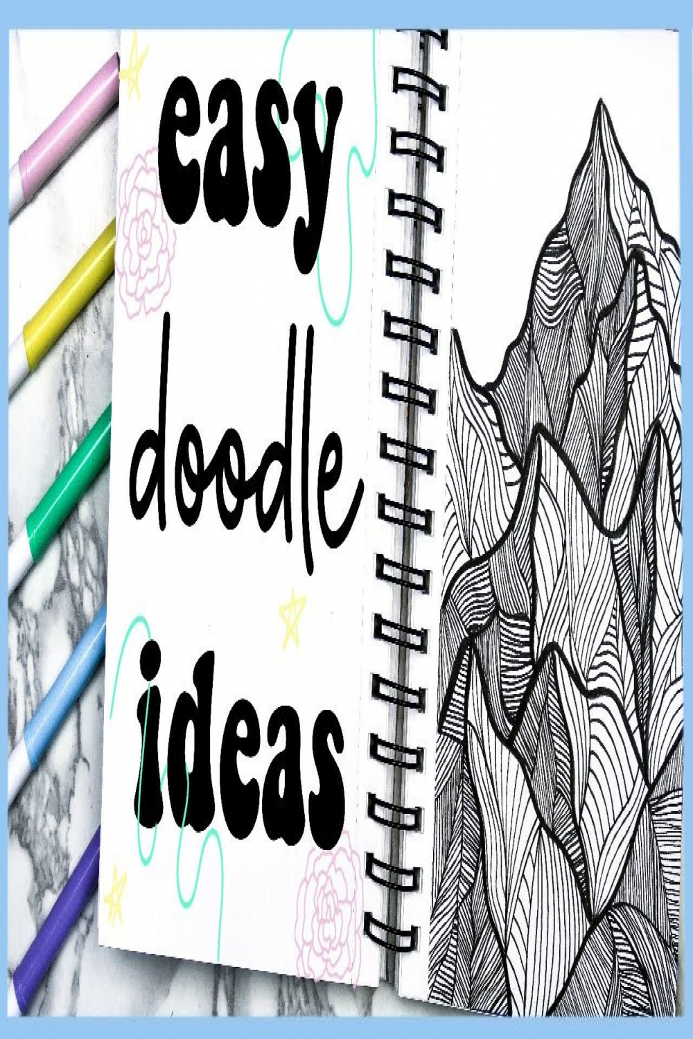 EASY Drawing/Doodle Ideas to Try When You