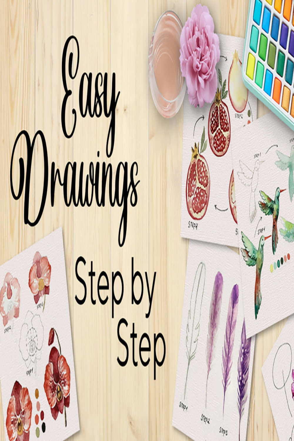 Easy drawing:🎨 easy drawings&drawing ideas& simple,cute easy