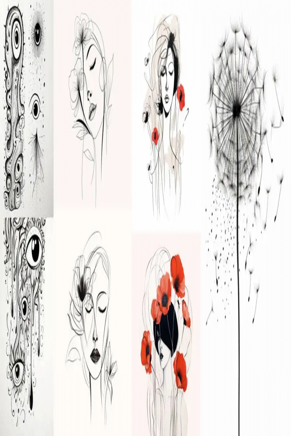 Easy Drawing Ideas from Calm to Crazy Days - Full Bloom Club