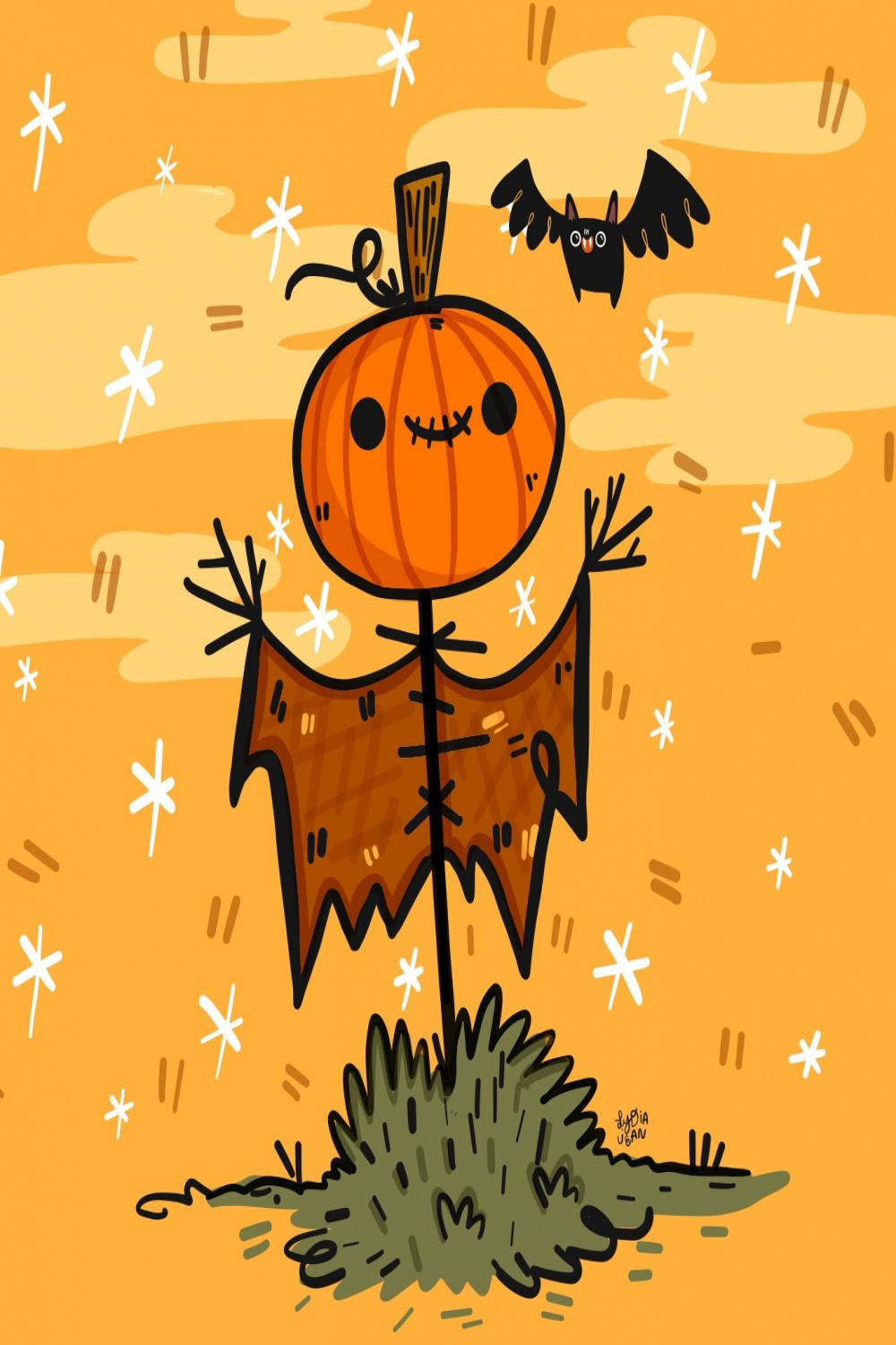 Eeek! This Super cute and spooky zombie is here to stir up those