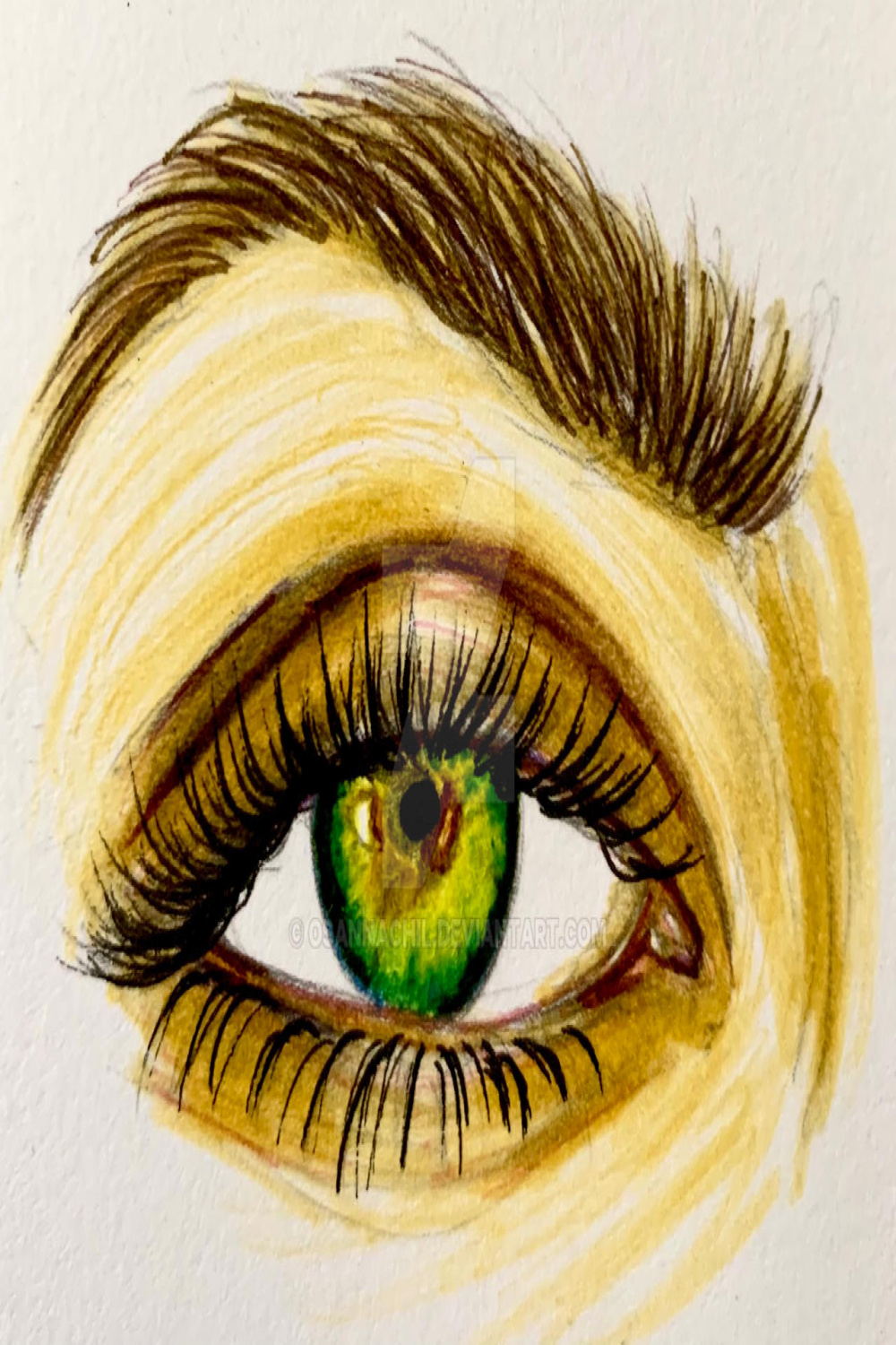 Eye Marker Drawing  by OsannaChil on DeviantArt
