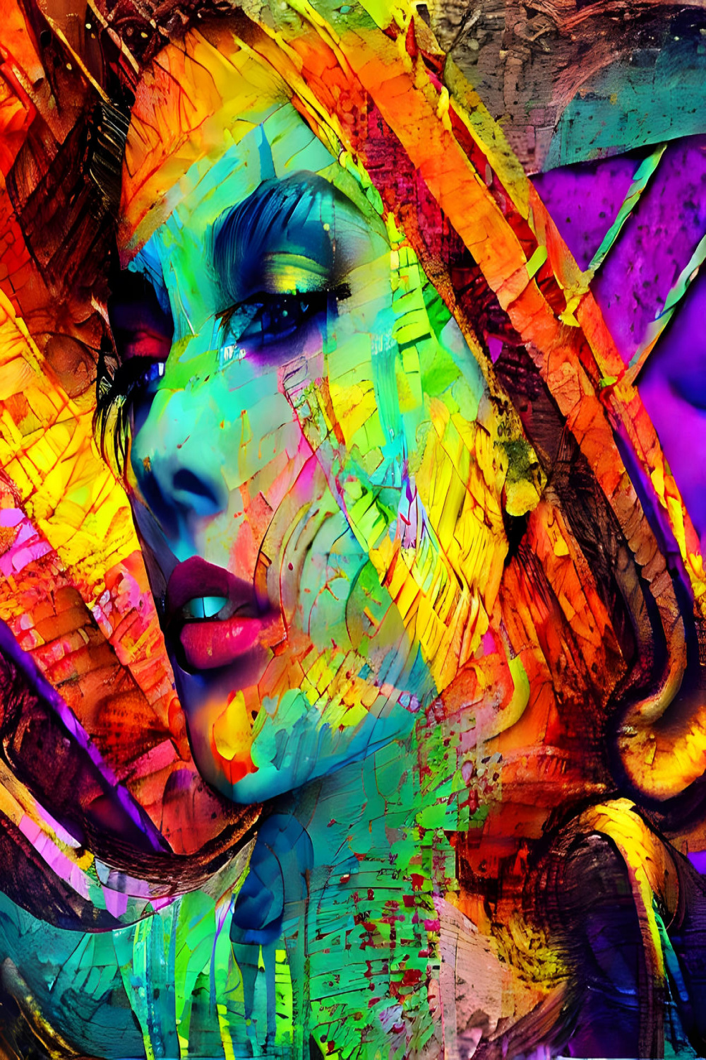 Face Color Shapes  by FrankSchaeferArt on DeviantArt