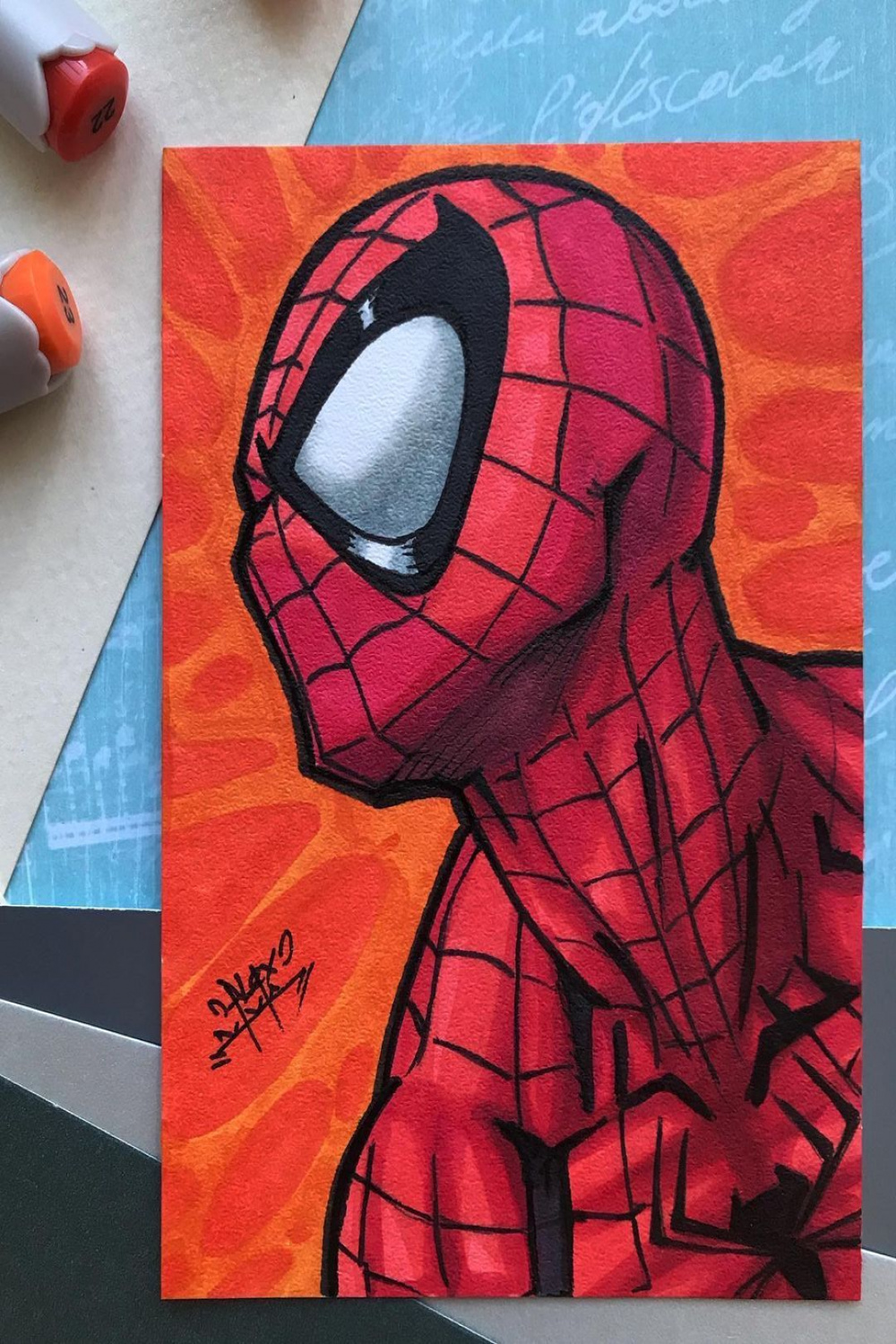 Fanart artist Alex on Instagram: “Waiting for the new Spider-Man