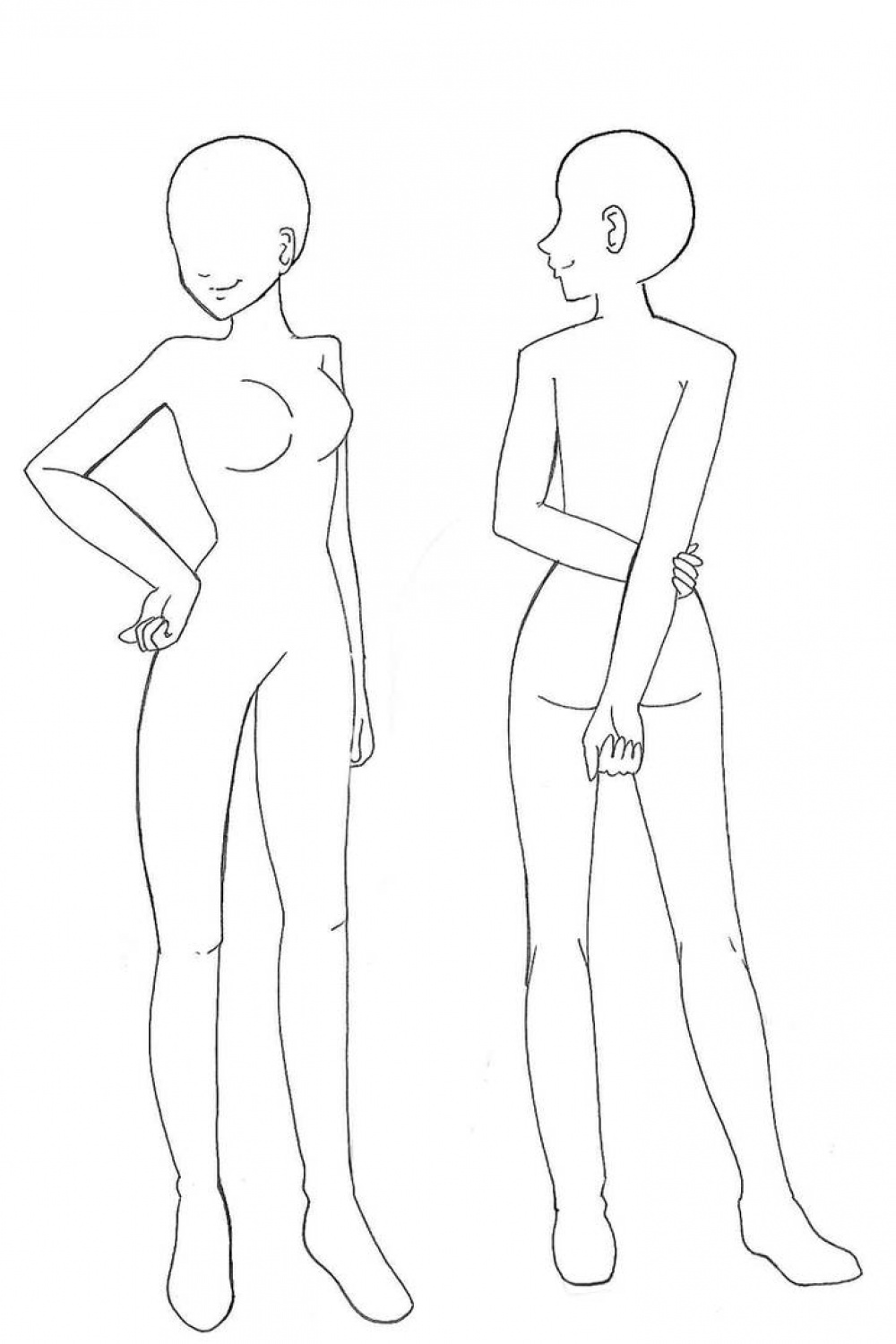 female body base  by BleedMiMi on DeviantArt